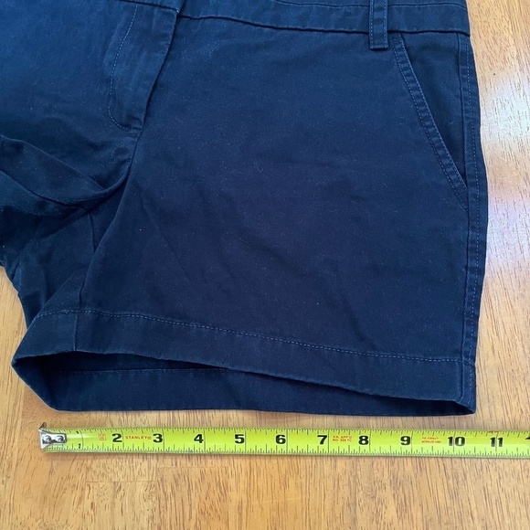 J.Crew Mercantile Chino Classic Blue Navy Spring Summer Shorts, Size M - Picture 8 of 11